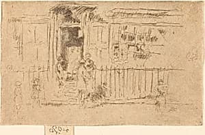 Little Steps, Chelsea by James McNeill Whistler