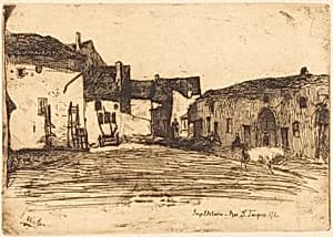 Liverdun by James McNeill Whistler