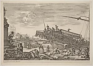Loading a Ship by Stefano Della Bella