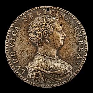 Lodovica Felicini Rossi by Pastorino de' Pastorini, called Pastorino da Siena
