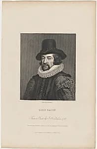 Lord Bacon by James Posselwhite after Jacobus Houbraken