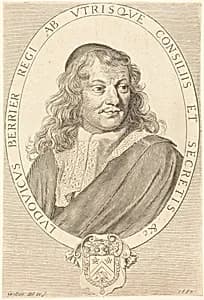 Louis Berryer by Claude Mellan