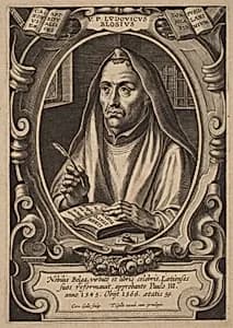 Louis de Blois by Cornelis Galle I