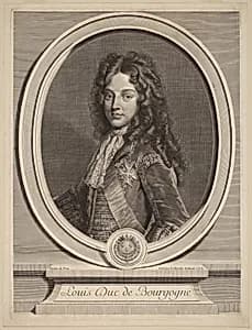 Louis, Duke of Burgundy by Gerard Edelinck after François de Troy