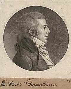 Louis Hue Girardin by Charles B. J. Févret de Saint-Mémin