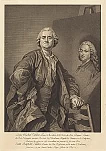 Louis Michel Vanloo by Simon Charles Miger after Louis Michel Van Loo