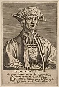 Lucas van Leyden by Attributed to Johan Wierix