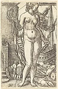 Luna by Heinrich Aldegrever
