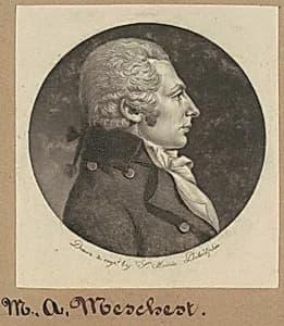 M. A. Meschert by Charles B. J. Févret de Saint-Mémin