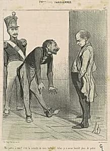 Ma patrie, a moi?... by Honoré Daumier