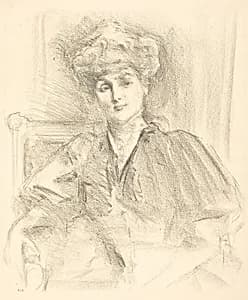 Madame Frantz by Albert Belleroche