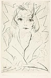 Madchen (Girl) by Walter Gramatté