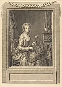 Portrait of Juste Chevillet after Jean-Gaspard Heilmann