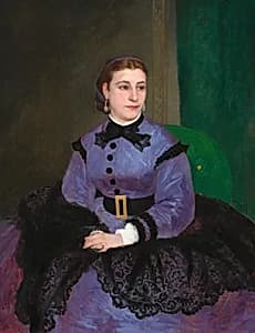 Mademoiselle Sicot by Auguste Renoir
