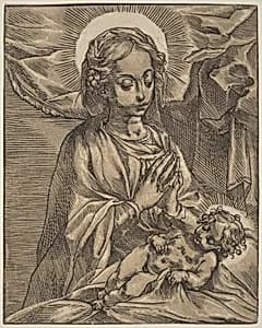 Portrait of Andrea Andreani after Francesco Vanni