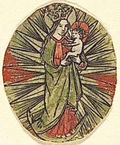 Madonna and Child by German 15th Century