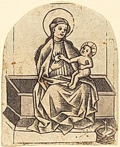 Madonna and Child by Master of the Dutuit Mount of Olives