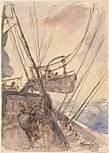 Man Overboard by Arthur Briscoe