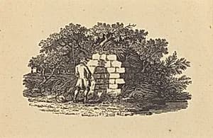 Man Pissing by Thomas Bewick