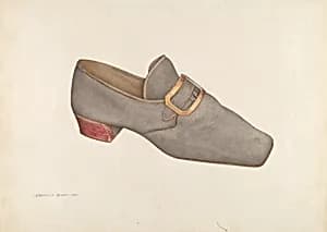 Man's Shoe by Dorothy Dwin