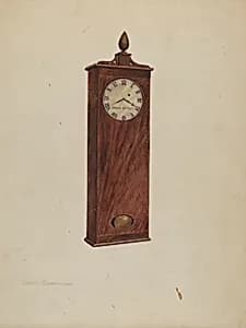 Mantel Clock by Gilbert Sackerman and Isidore Sovensky