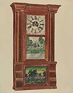 Mantel Clock by Francis Law Durand