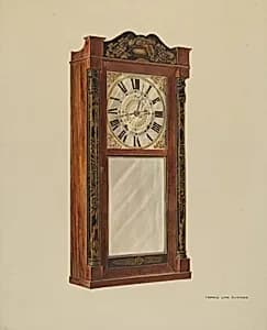 Mantel Clock by Francis Law Durand