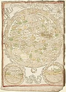Map of the World by Hans Sporer