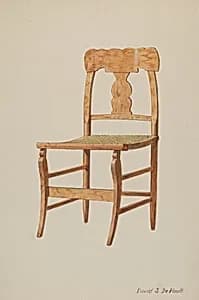 Maple Side Chair by David S. De Vault