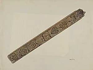 Maple Sugar Mold by George File