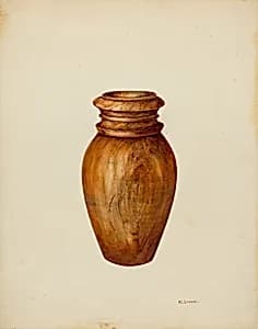 Maple Vase by Peter Connin