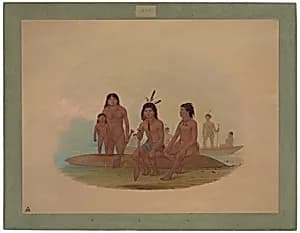 Marahua Indians by George Catlin