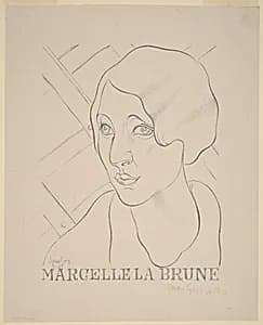 Marcelle la Brune by Juan Gris