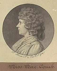 Margaret Marshall Armstrong by Charles B. J. Févret de Saint-Mémin