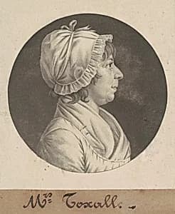 Margaret Smith Foxall by Charles B. J. Févret de Saint-Mémin