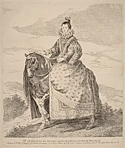 Margarita de Austria by Francisco Goya after Diego Velázquez