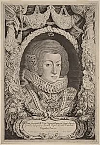 Maria Anna of Spain by Jacob Louis after Pieter Claesz Soutman