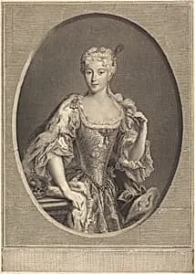 Maria Klementyna Sobieska by Pierre-Imbert Drevet, after Antonio David