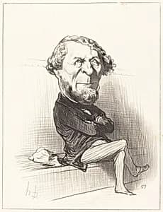 Marie Denis Larabit by Honoré Daumier