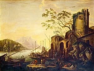 Portrait of after Salvator Rosa