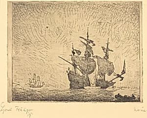 Marine, 1 by Lyonel Feininger