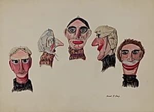 Marionette (Details) by Frank Gray