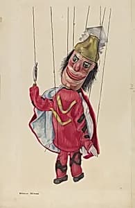 Marionette: "King Saul"