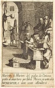 Mariotto di Martino by Jacques Callot