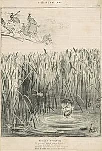 Marius a minturnes by Honoré Daumier
