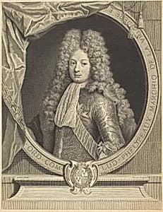Marquis de la Vrilliere by Pierre Drevet after Pierre Gobert