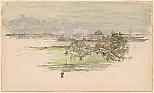 Marsh in Zeeland by James McNeill Whistler