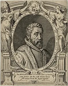 Martin de Vos by Aegidius Sadeler II after Joseph Heintz the Elder