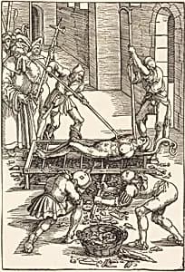 Martyrdom of Saint Lawrence by Hans Baldung Grien