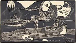 Maruru (Thank You) by Paul Gauguin